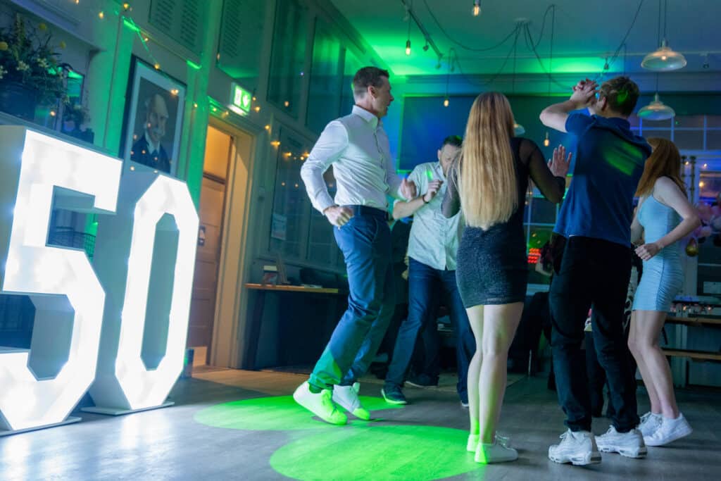 A 50th birthday party at The Clubhouse, Halton - Fill The Floor Discos