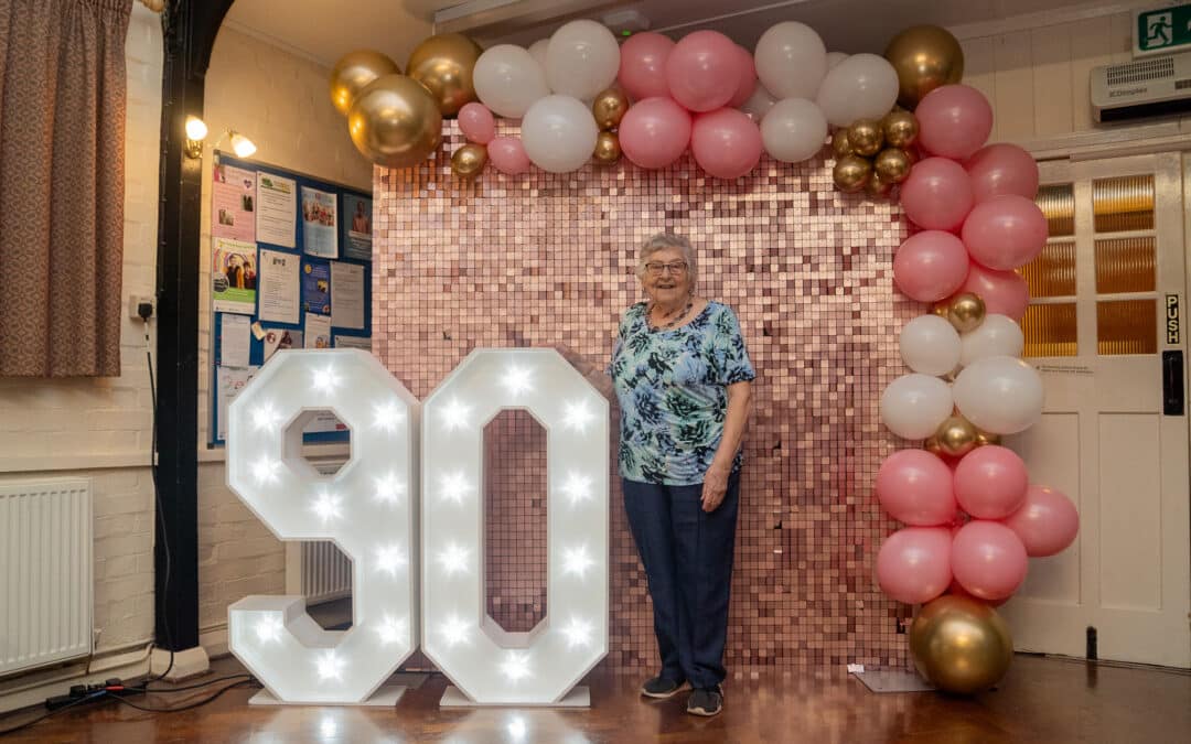 Celebrating Marie’s 90th Birthday in Style at The Kimble Stewart Hall in Little Kimble