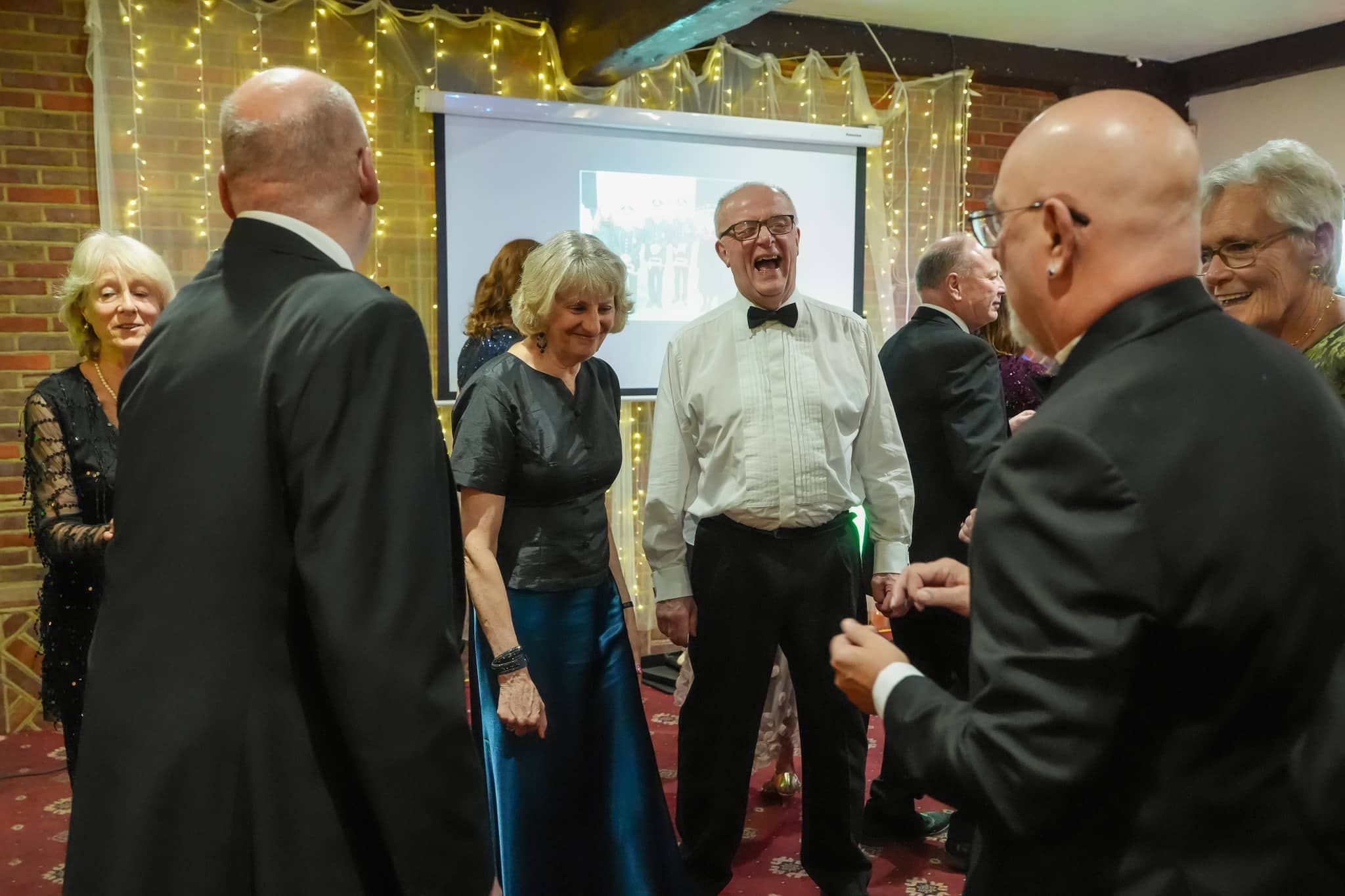 Guests at the West Wycombe Chamber Choir 20th anniversary dinner at Princes Risborough Golf Club