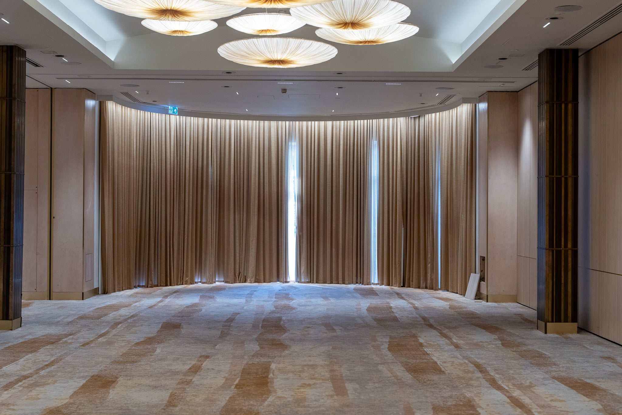 The Amber Suite at The Grove opened into one vast space