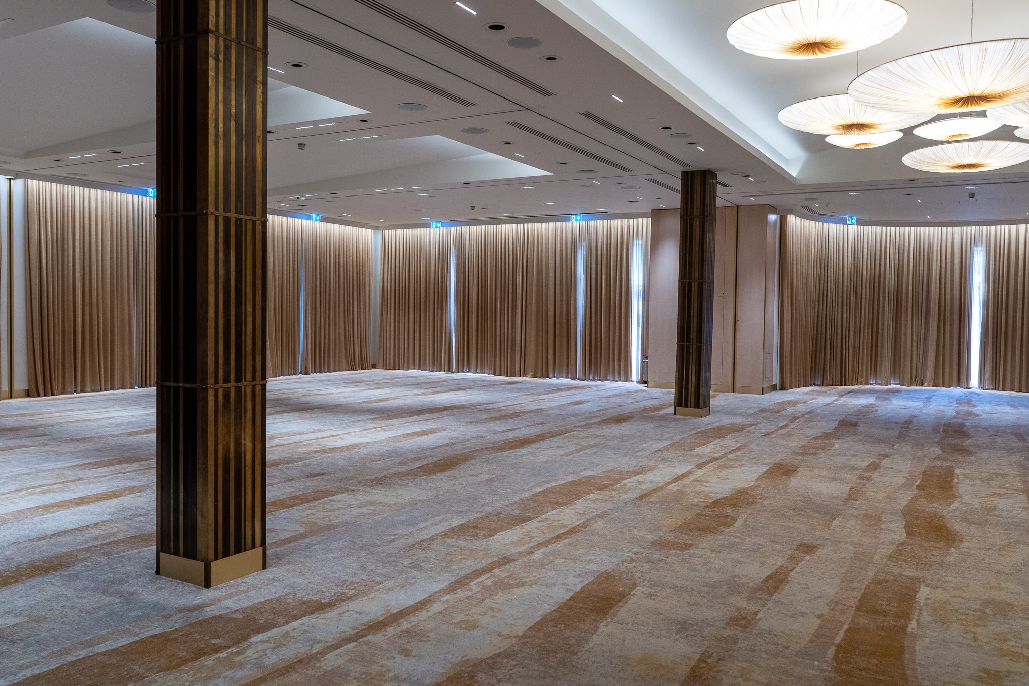 The Amber Suite at The Grove — left side divided off