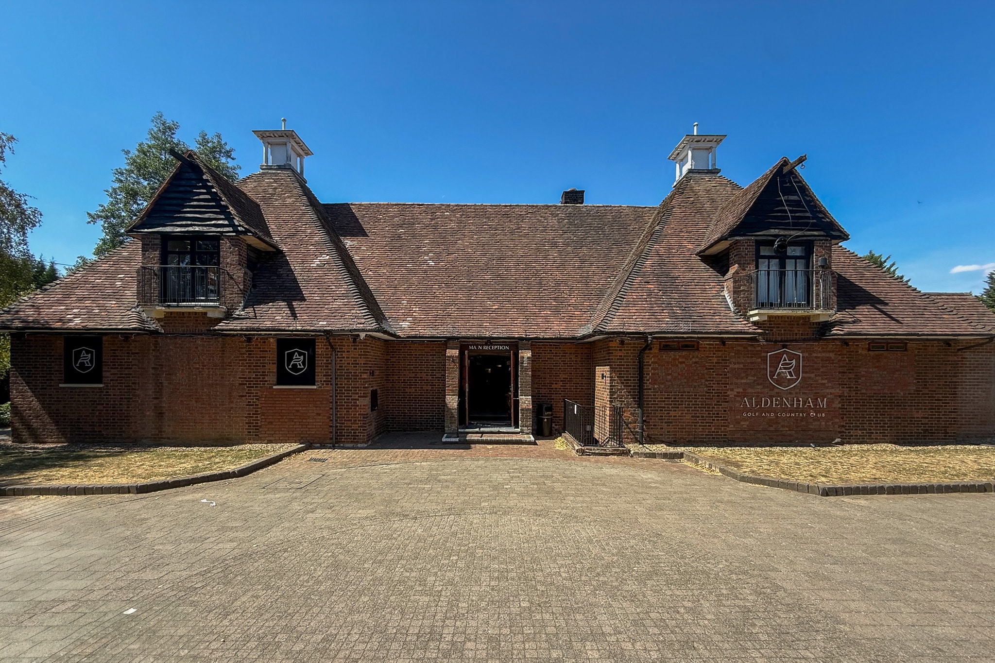 The clubhouse at Aldenham Golf and Country Club